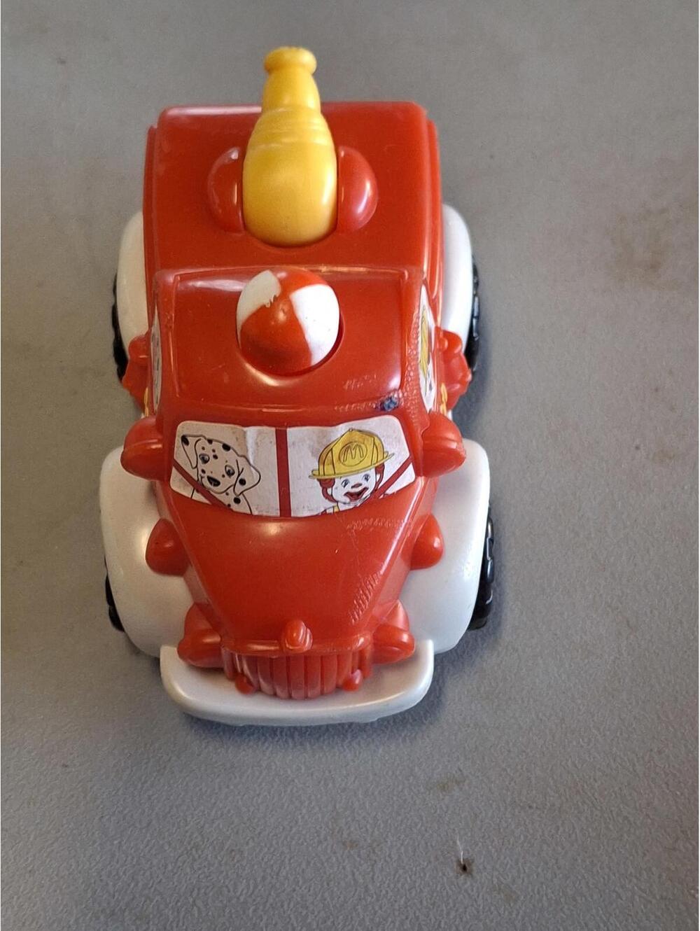 McDonald's Retro Fire Truck Toy